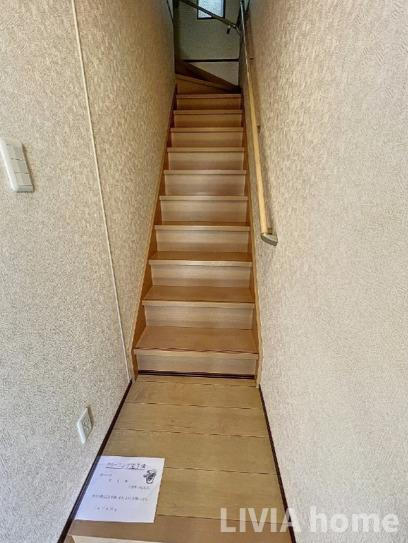 大田区蒲田２丁目のアパートの玄関