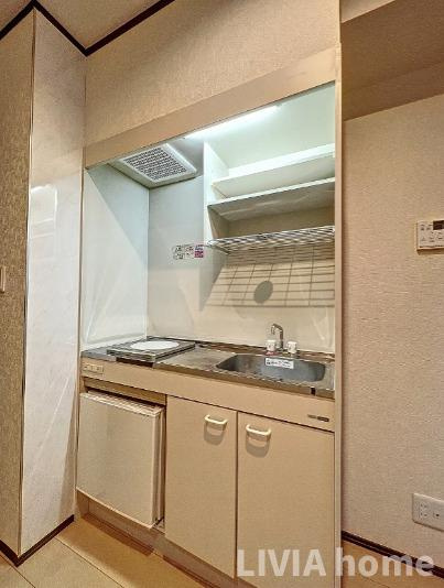 大田区蒲田２丁目のアパートのキッチン