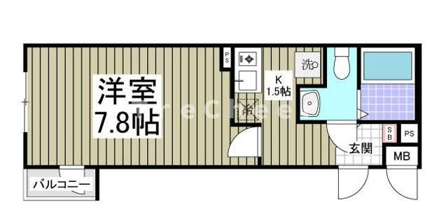 ジニアールコート西尾久の間取り