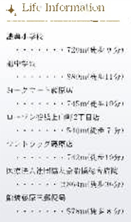 船橋市上山町2丁目【船橋法典第30・4期】の周辺
