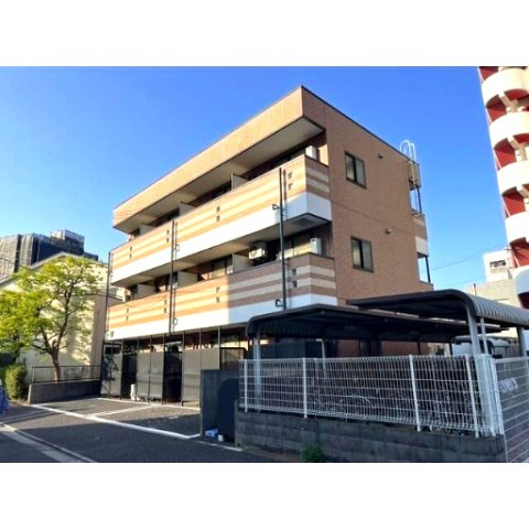 足立区鹿浜７丁目の賃貸マンションの外観