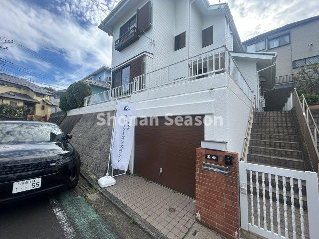 【現地画像あり】海老名市上今泉5丁目　中古戸建　53.62坪の外観