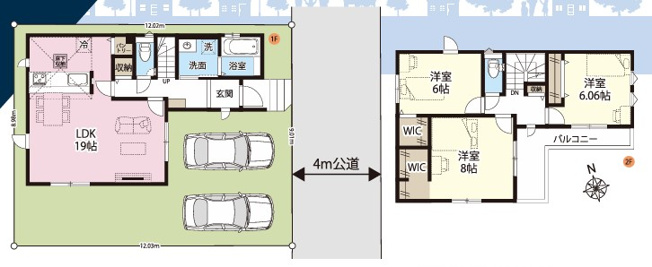 【間取り】 | GRAFARE久喜市葛梅 4期　新築住宅