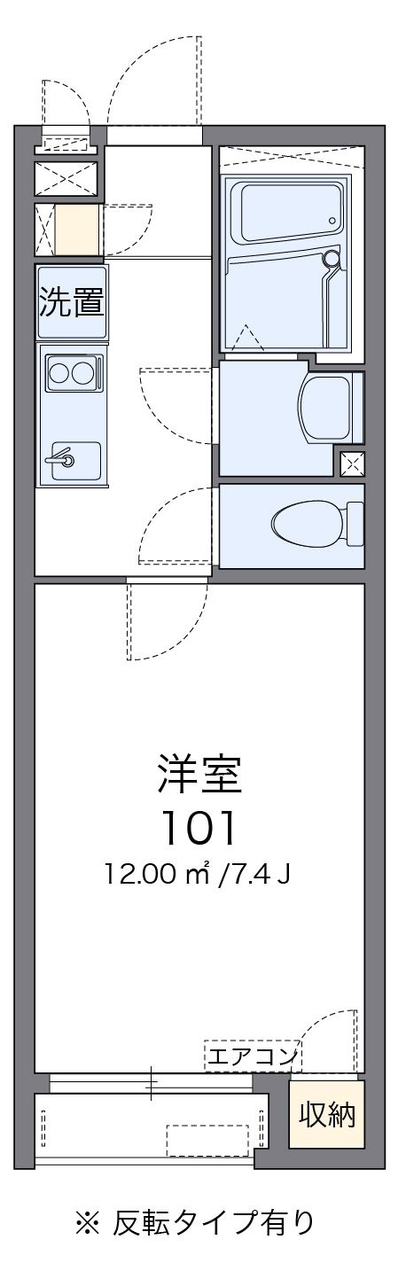 クレイノスヨンの間取り