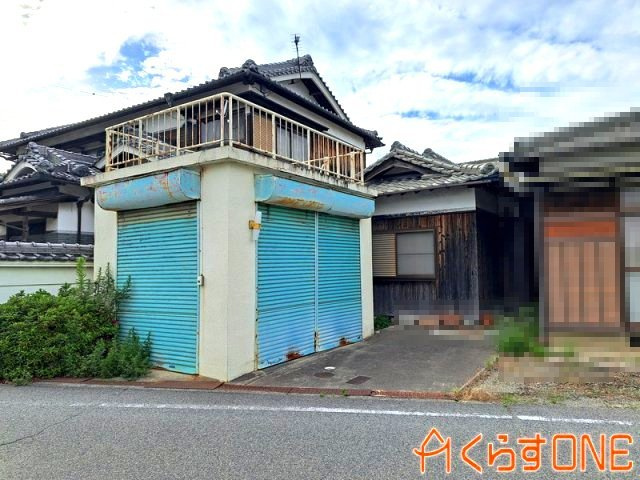 【外観】 | 倉庫としても利用できる店舗付中古住宅／姫路市相野