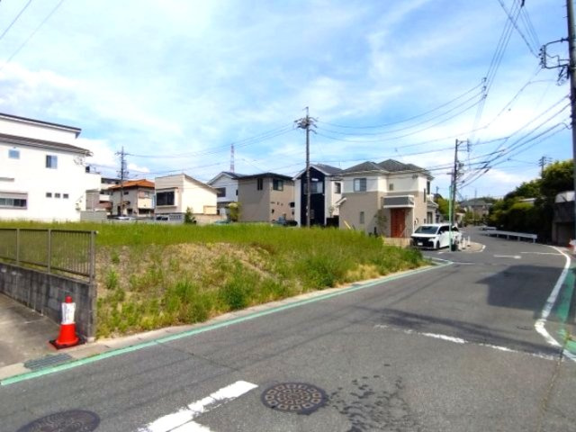 緑区諸の木１期　売地　3号地の前面道路含む現地写真|外観　現地写真（2026年5月14日撮影）
