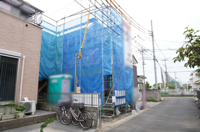 越谷市大沢 新築分譲住宅の外観