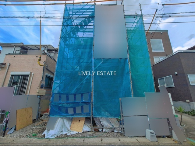 越谷市大沢 新築分譲住宅の外観