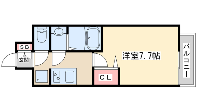 【間取り】 | MJC大阪ラフィーネ