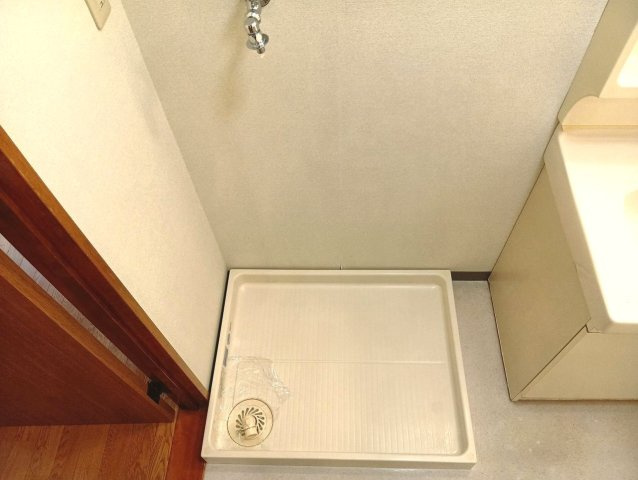 中山ハイツの洗面所|スペースが確保できる洗面所です
