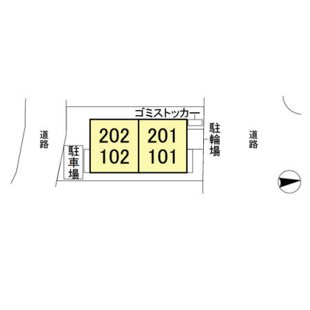 エントピアの区画図