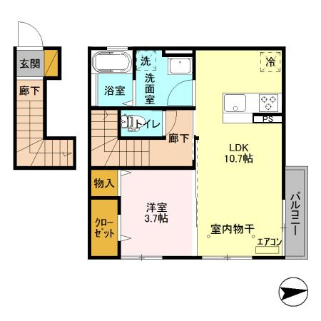 エントピアの間取り