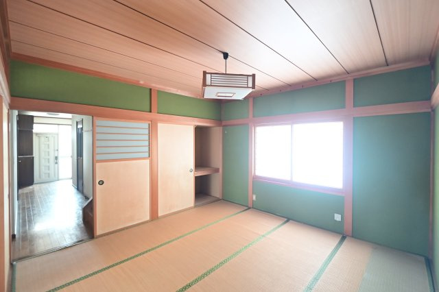 【和室】 | 平川市高木原田・6LDK中古住宅・シッター車庫付き | 一階和室