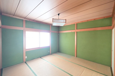【和室】 | 平川市高木原田・6LDK中古住宅・シッター車庫付き | 一階和室