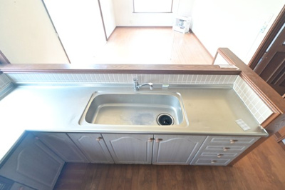 【キッチン】 | 平川市高木原田・6LDK中古住宅・シッター車庫付き