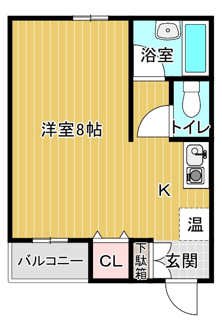 パレスエイトの間取り