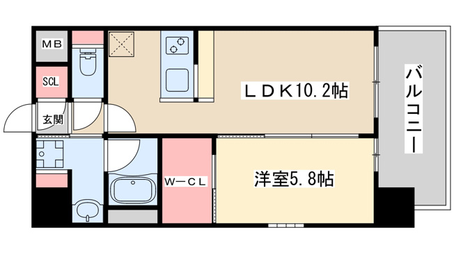 【間取り】 | グランカーサ新大阪サウス