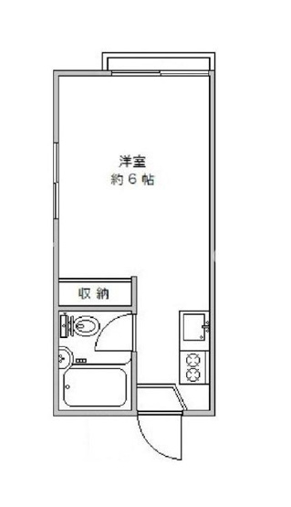 【間取り】 | 下北沢アサカハイツＡ棟