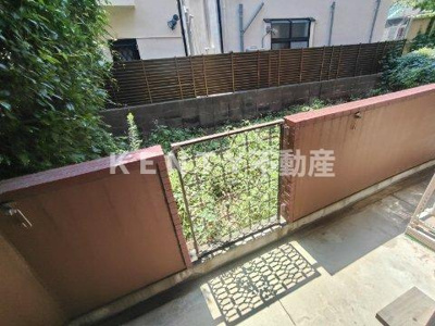 【バルコニー】 | ヴィラベール洗足池 | 陽当たり良好なバルコニーです
