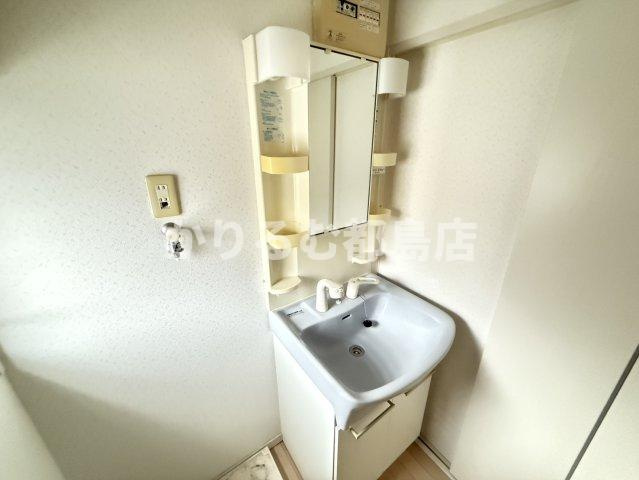 アスティオン都島の洗面所