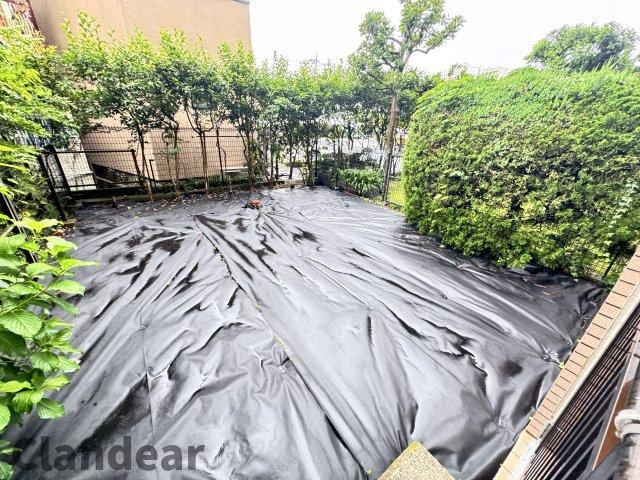 竹の塚パークホームズの庭|ドキドキの新生活も、安心してスタート。ぴったりの住まいを見つけませんか？クランディアが一緒に住まい選びをサポートします‼　まずは、お気軽にお問合せください　＃クランディア