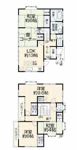 【間取り】 | 厚木市恩名３丁目　中古一戸建て | 厚木市恩名３丁目　中古一戸建て