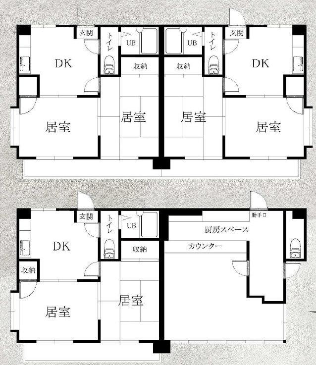 池川マンションの間取り