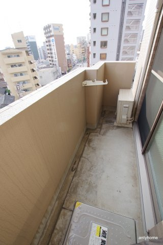 マルセイ玉川マンションのバルコニー