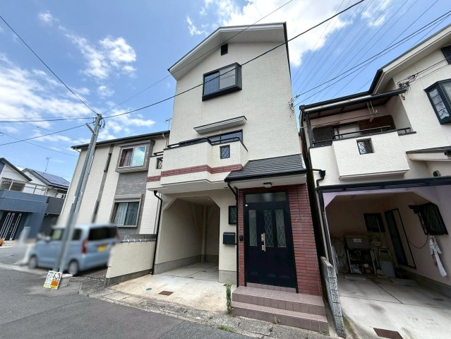 大山崎町下植野寺門の前面道路含む現地写真