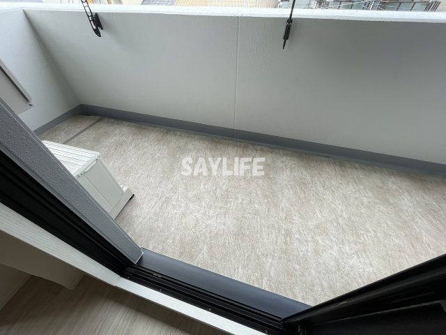 スプランディッド玉造のバルコニー