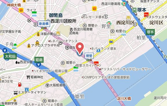 【地図】 | エスリードレジデンス大阪WEST