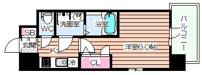 【間取り】 | エスリードレジデンス大阪WEST