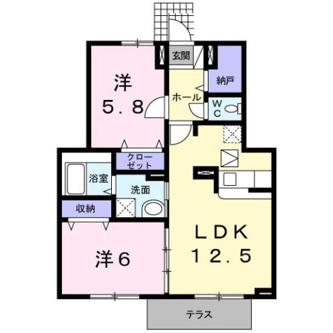【間取り】 | フラン・ベル（天理市）