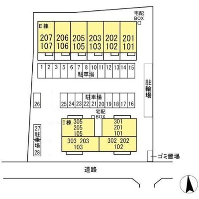 【区画図】 | イースト・ヴィラ Ⅱ