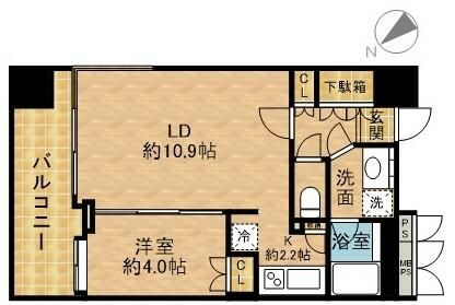 【間取り】 | パラッシオ目黒不動前