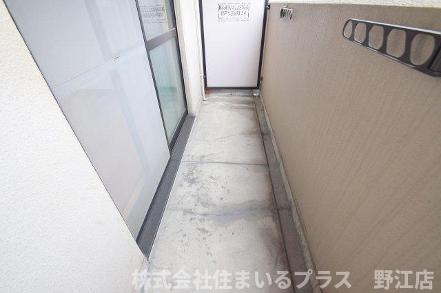 コンフォート生江のバルコニー