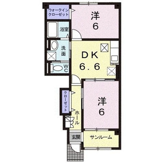 【間取り】 | メゾン　エスポワール