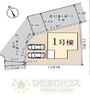 流山市東深井第4　新築戸建　1号棟の地図|「流山市東深井972-31」