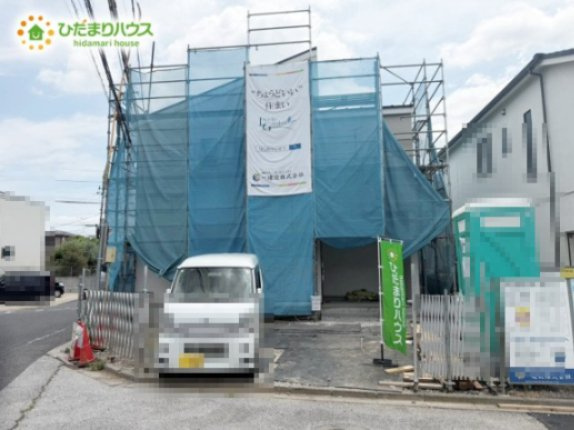 流山市東深井第4　新築戸建　1号棟の駐車場|2台分可能な駐車スペース(^^)/車種により異なる場合がございます。