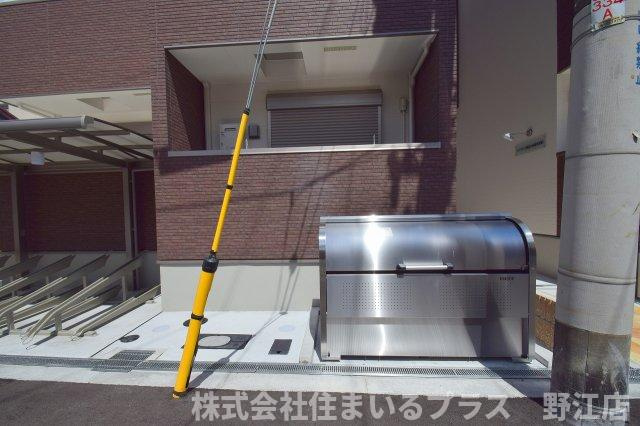 フジパレス城北公園通Ⅴ番館の駐車場