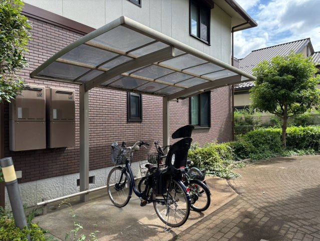 MメゾンEのその他共用部分|駐輪場です
