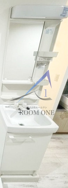 トーア川崎マンションの洗面所|洗面台です。