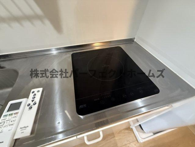 星ヶ丘ハイツＢのキッチン|コンパクトなキッチンで掃除もラクラク