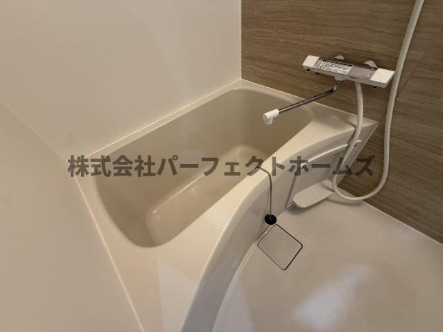 星ヶ丘ハイツＢの浴室|コンパクトで使いやすいお風呂です