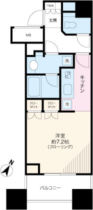 アトラス白山の間取り