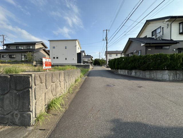 福部町細川の前面道路含む現地写真