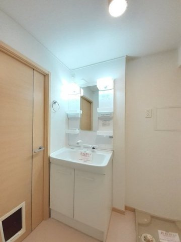 ルース　デラ　プレッソ　Ⅲの洗面所|広い洗面スペース