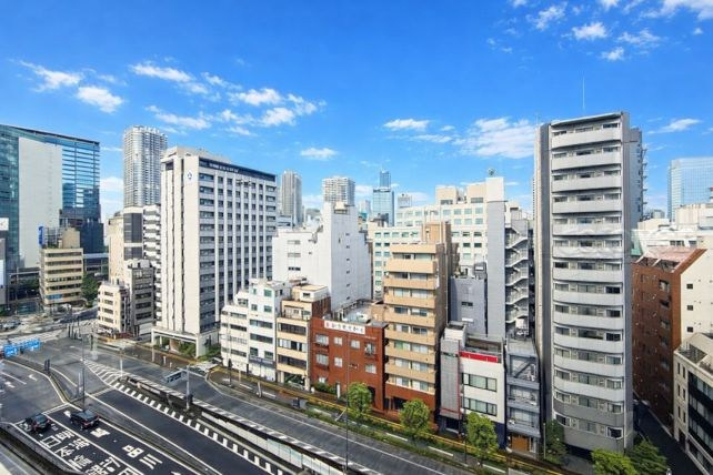【展望】 | 新橋プラザビル | バルコニーからの景色です～即日のご見学可能～　お問合せはお気軽にどうぞ。
