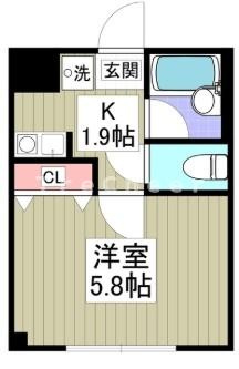 【間取り】 | フラッツ奥沢