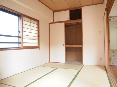 ライオンズマンション六ツ門【キャッシュバック対象物件】の和室|日本らしい落ち着いた雰囲気の和室です